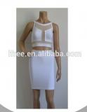 2014 latest design sexy bodycon dress mesh bandage dress